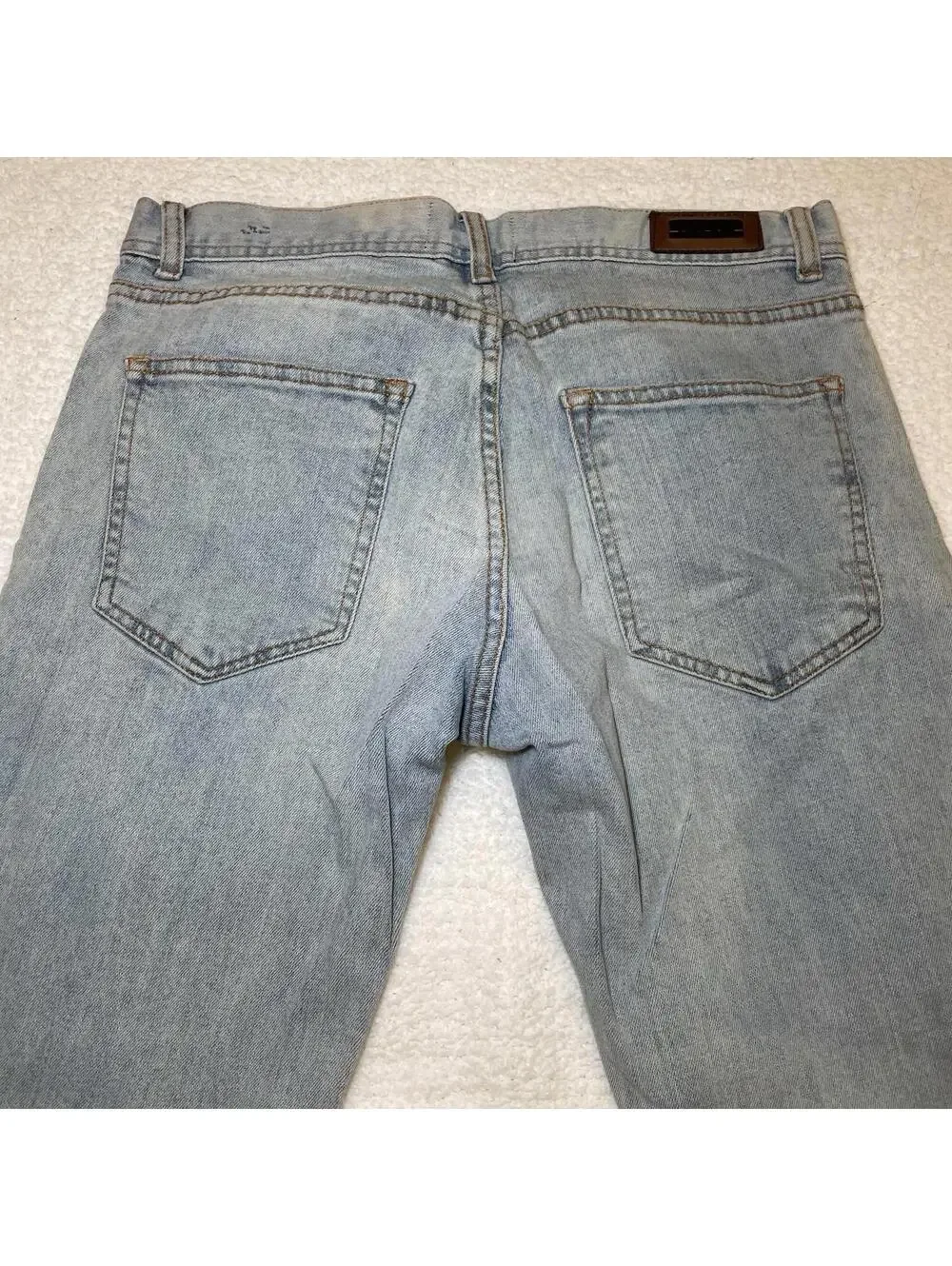 ZARA MAN Denim Collect Jeans Size 32x32 Stone Wash Denim Skinny Fit
